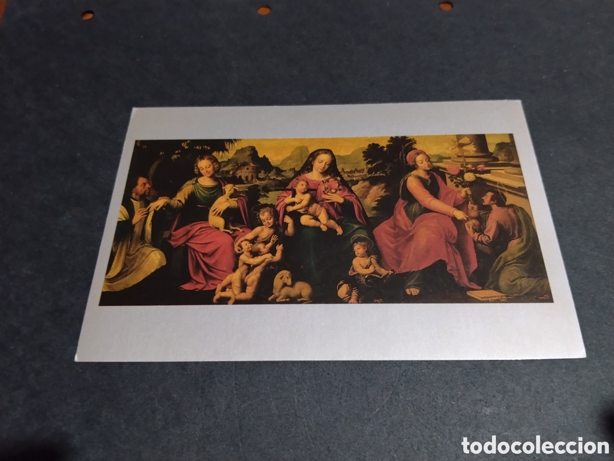 Postales: Postal arte dibujo religioso Juan De Juanes