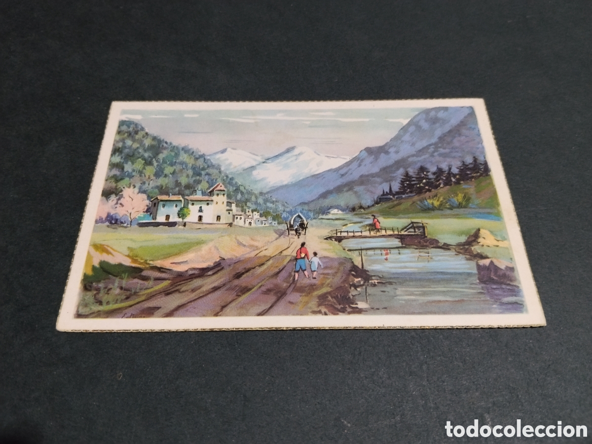 Postales: Postal arte dibujo Monta&ntilde;as