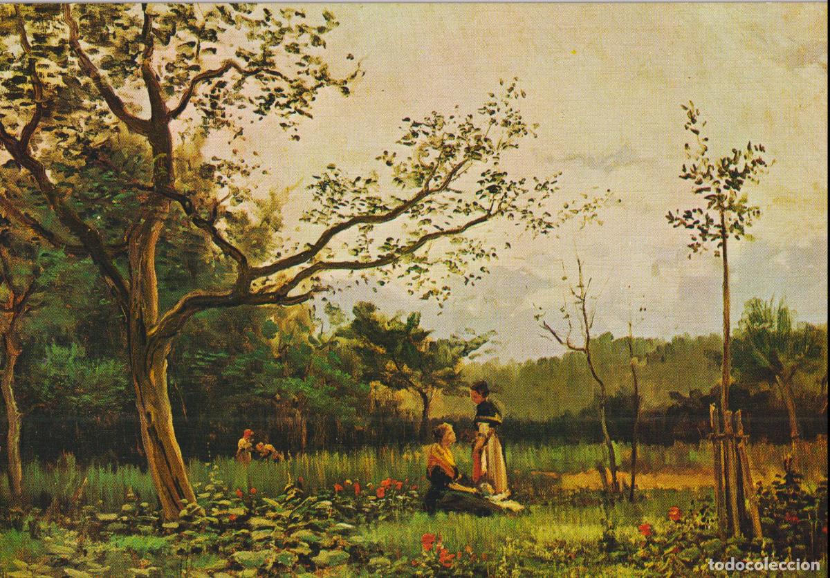 Postales: POSTAL DE LA OBRA DE JOAQUIN VAYREDA Y VILA, PAISAJE &ndash; ESCUDO DE ORO N&ordm;20 &ndash; S/C