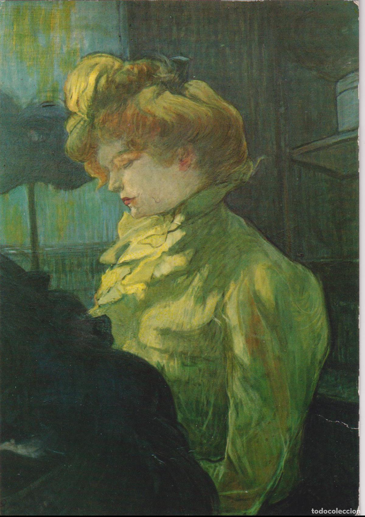 Postales: POSTAL DE LA OBRA DE H,TOULOUSE LAUTREC, LA MODISTE (1900) &ndash; APA-POUX 204 &ndash; S/C