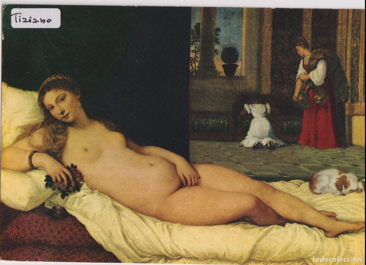 Postales: POSTAL DE LA OBRA DE TIZIANO, VENUS RECLINADA &ndash; ED,GIUSTI DI S. BECOCCI 138 &ndash; S/C