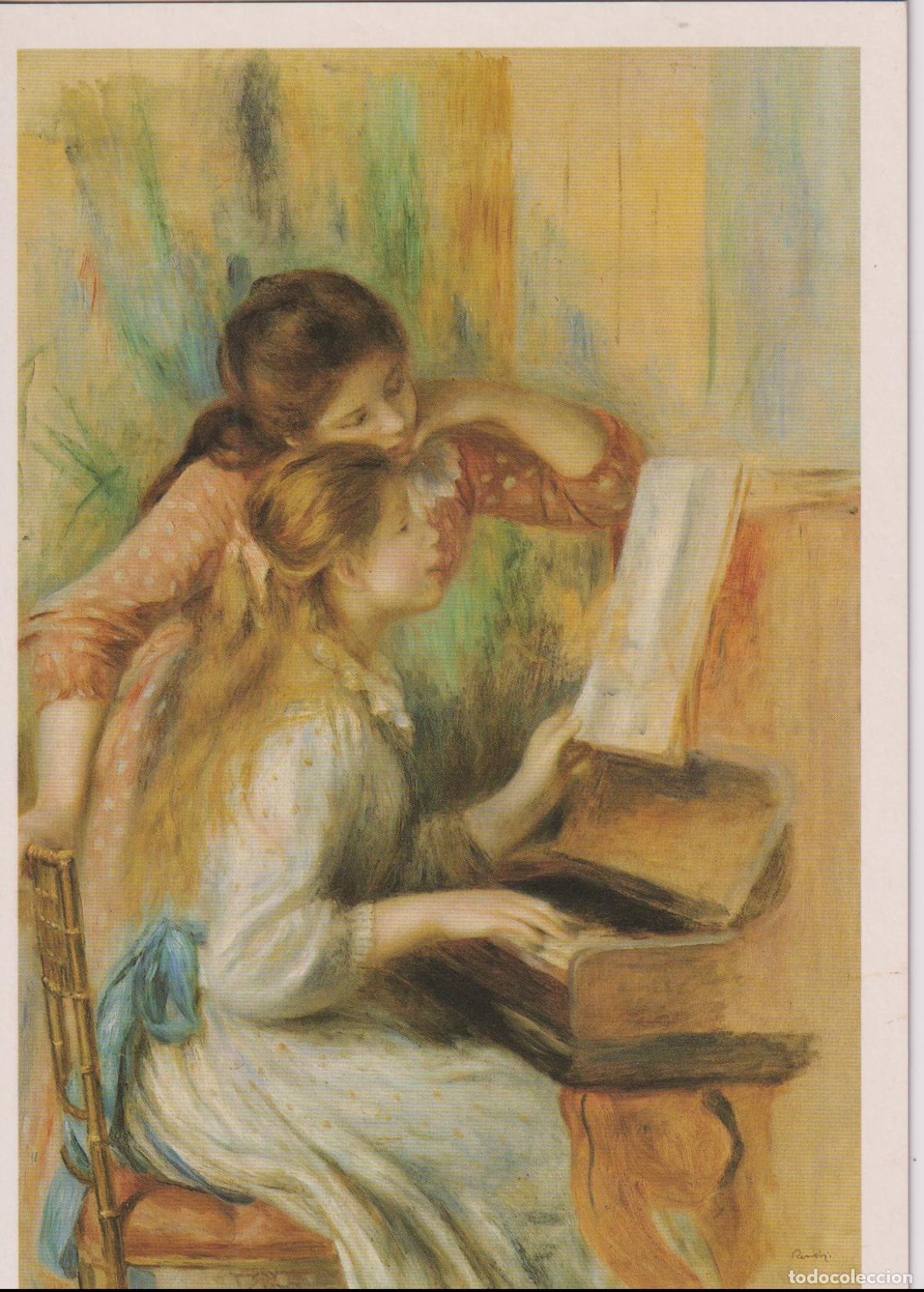 Postales: POSTAL DE LA OBRA DE A,RENOIR, JEUNES FILLES AU PIANO &ndash; EDITIONS EPHI 325 &ndash; S/C