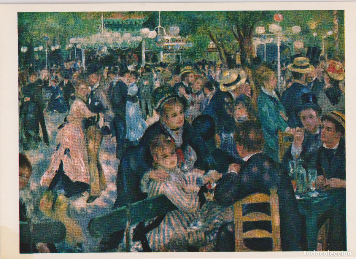 Postales: POSTAL DE LA OBRA DE A,RENOIR, LE MOULIN DE LA GALETTE &ndash; LES EDITIONS BRAUN 68 &ndash; S/C