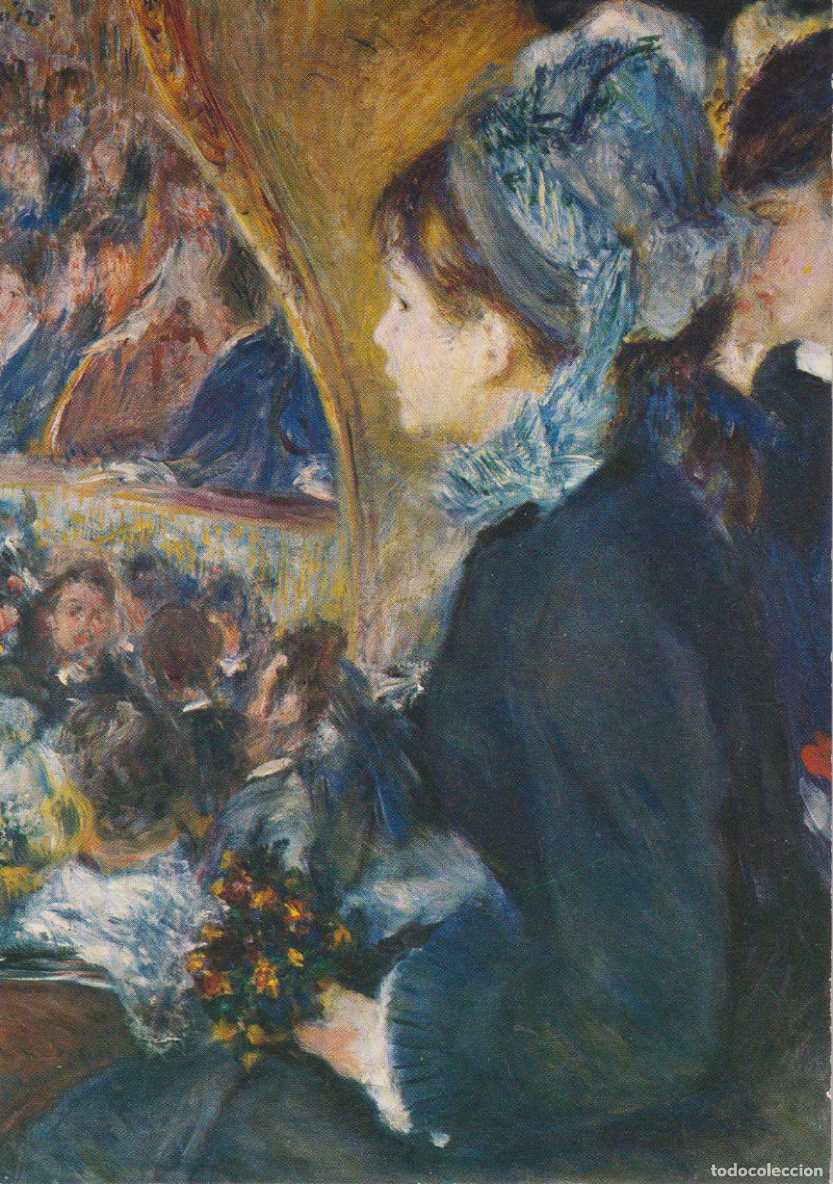 Postales: POSTAL DE LA OBRA DE A,RENOIR, LA PREMIERE SORTIE &ndash; THE MEDICI SOCIETY 1416 &ndash; S/C