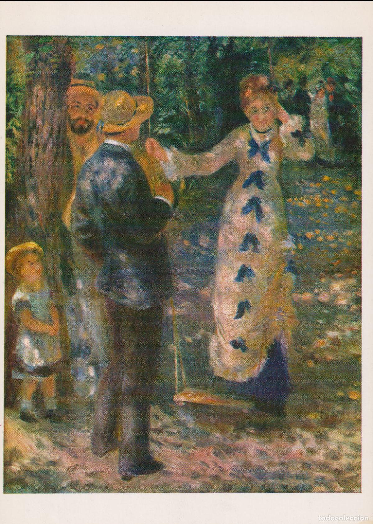 Postales: POSTAL DE LA OBRA DE A,RENOIR, LA BALAN&Ccedil;OIRE &ndash; LES EDITIONS BRAUN 69 &ndash; S/C