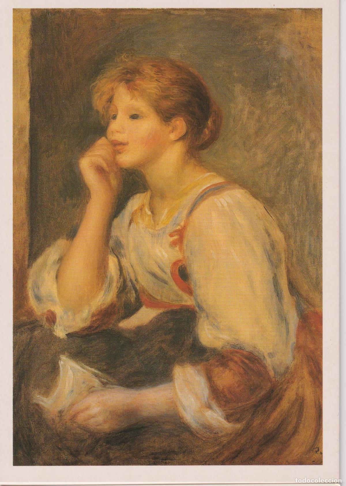 Postales: POSTAL DE LA OBRA DE A,RENOIR, FEMME &Agrave; LA LETTRE &ndash; EDITIONS EPHI 335 &ndash; S/C
