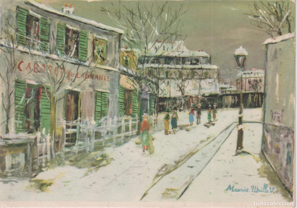 Postales: POSTAL DE LA OBRA DE M.UTRILLO, LE LAPIN AGILE &ndash; FERNAND HAZAN 133 &ndash; S/C