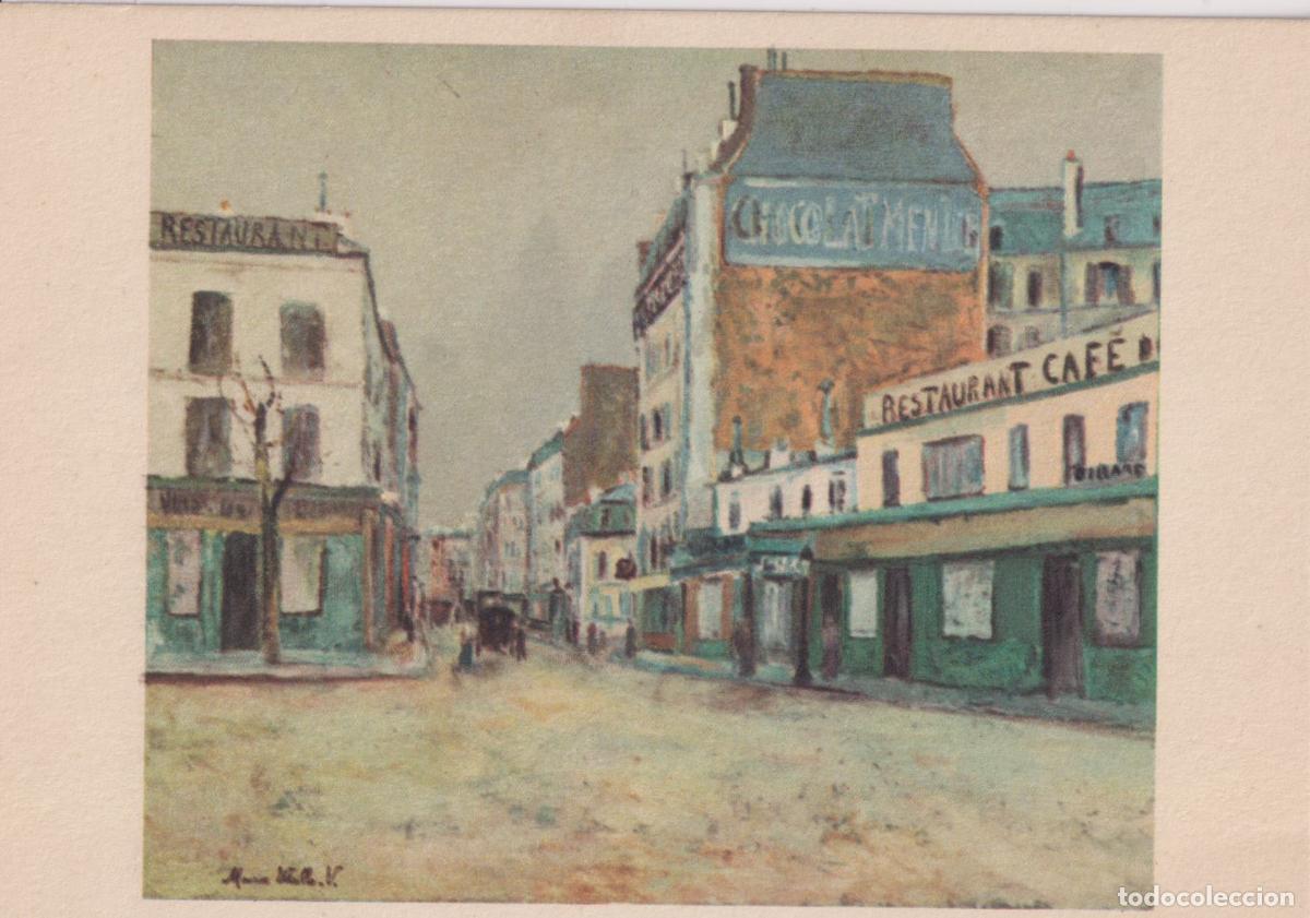 Postales: POSTAL DE LA OBRA DE M.UTRILLO, LA RUE D'AUTEUIL &ndash; FERNAND HAZAN 143 &ndash; S/C