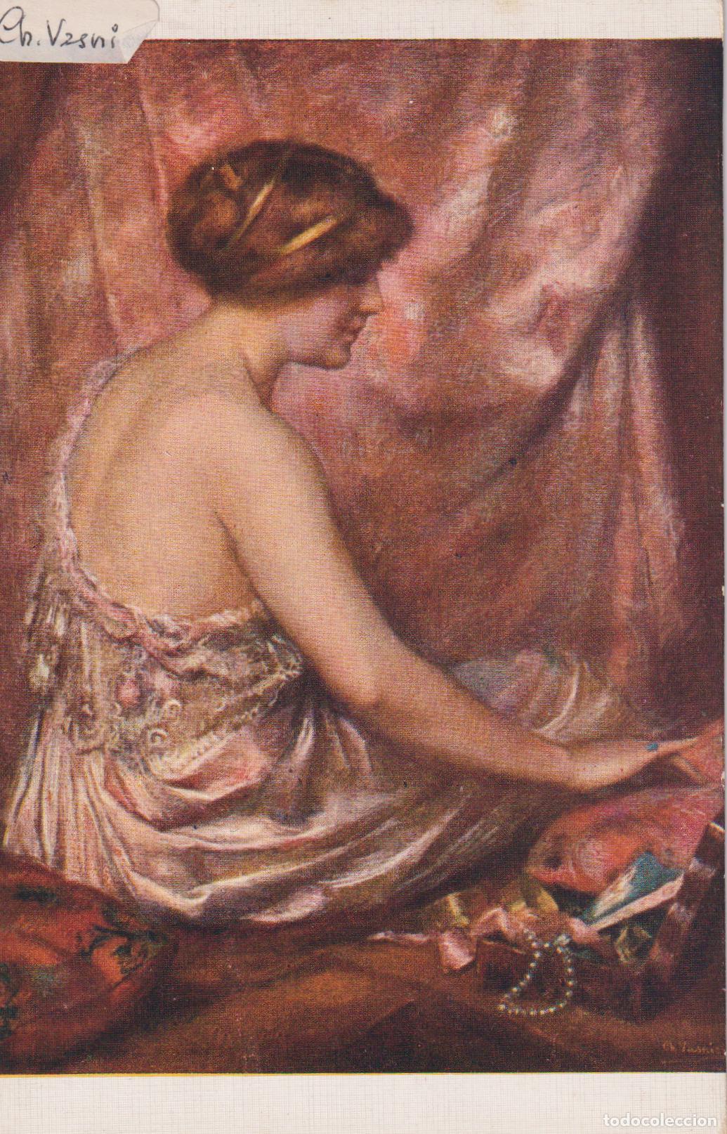 Postales: POSTAL DE LA OBRA DE CH.VASNIER, EL COFRECITO &ndash; SALON DE PARIS 935 &ndash; S/C