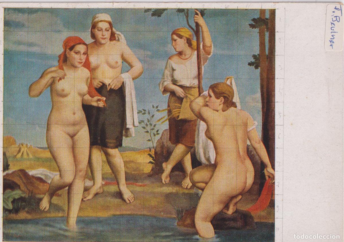 Postales: POSTAL DE LA OBRA DE JOHANNES BEUFNER, DESCANSO DE COSECHA &ndash; HDK 163 &ndash; S/C