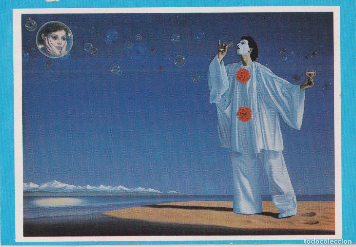 Postales: POSTAL DE LA OBRA DE ULRICH WOLF, ARLEQUIN (1984) &ndash; EDICIONES LZM &ndash; S/C