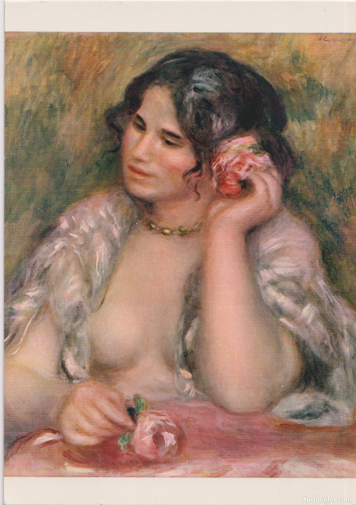 Postales: POSTAL DE LA OBRA DE AUGUSTE RENOIR, GABRIELLE A LA ROSE - EDITIONS EPIC - S/C