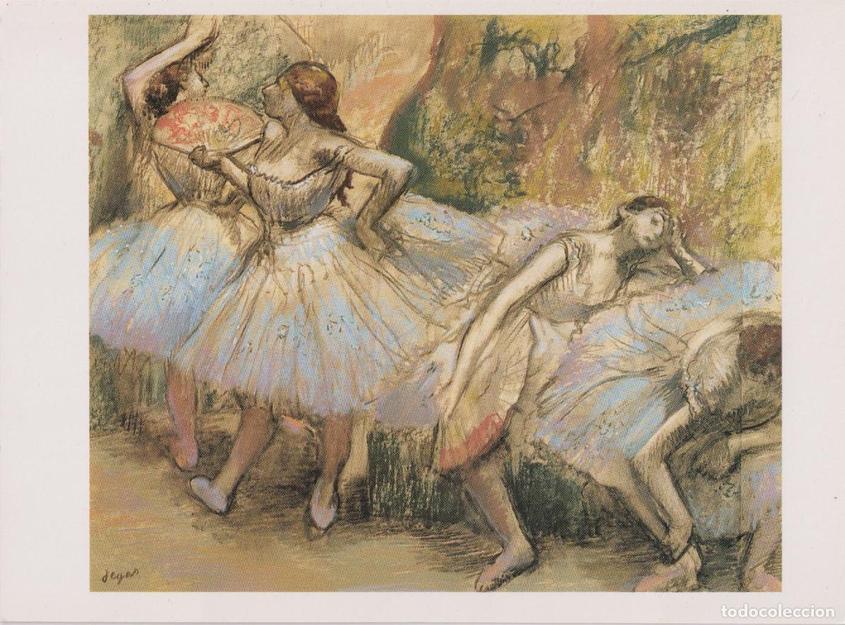 Postales: POSTAL DE LA OBRA DE EDGAR DEGAS, BAILARINAS - READER DIGEST - S/C