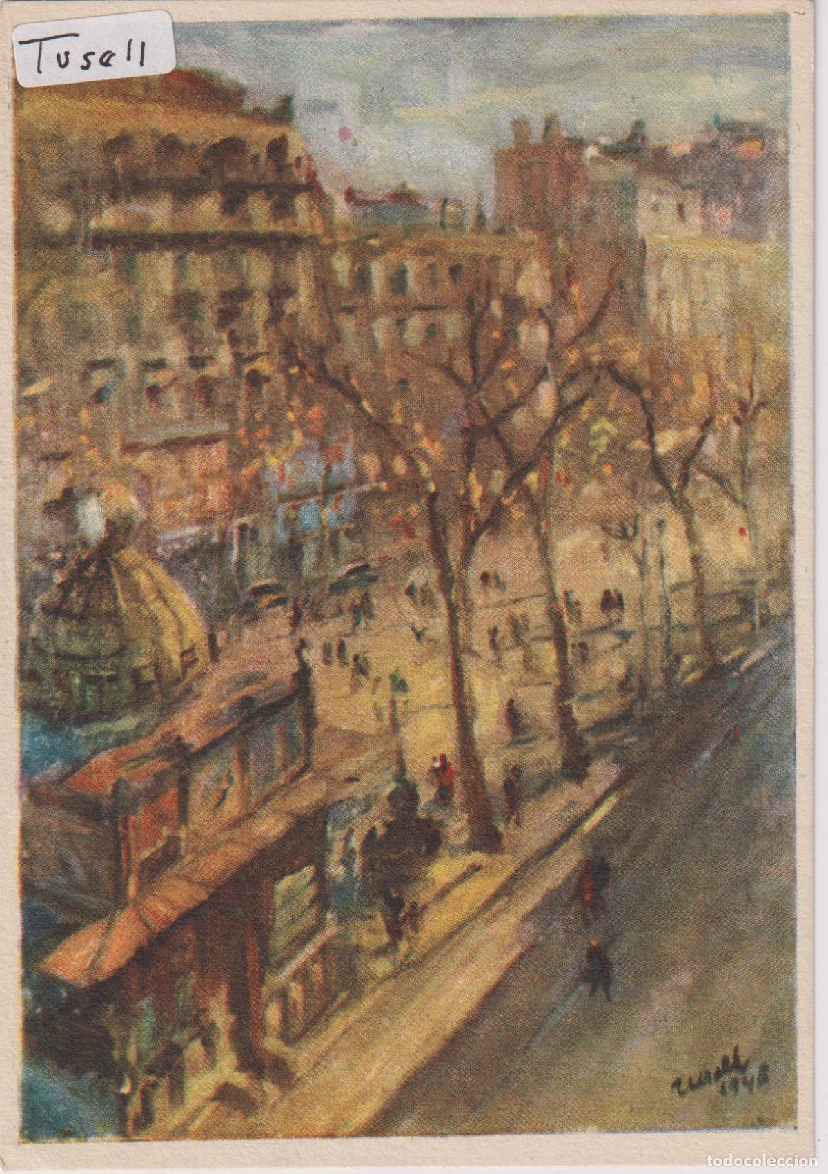 Postales: POSTAL DE LA OBRA DE TUSELL, RAMBLAS - ED.L.A.F. N&ordm;5 - S/C