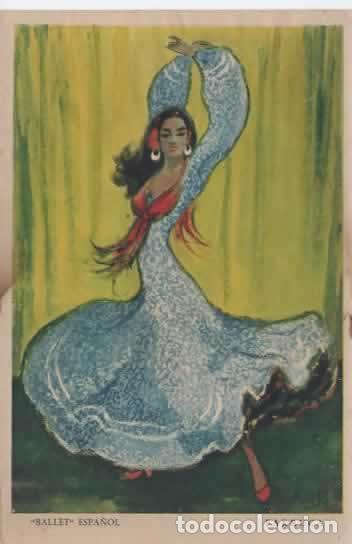 Postales: ESPA&Ntilde;A SIN ESCRIBIR BALLET ESPA&Ntilde;OL FARRUCA