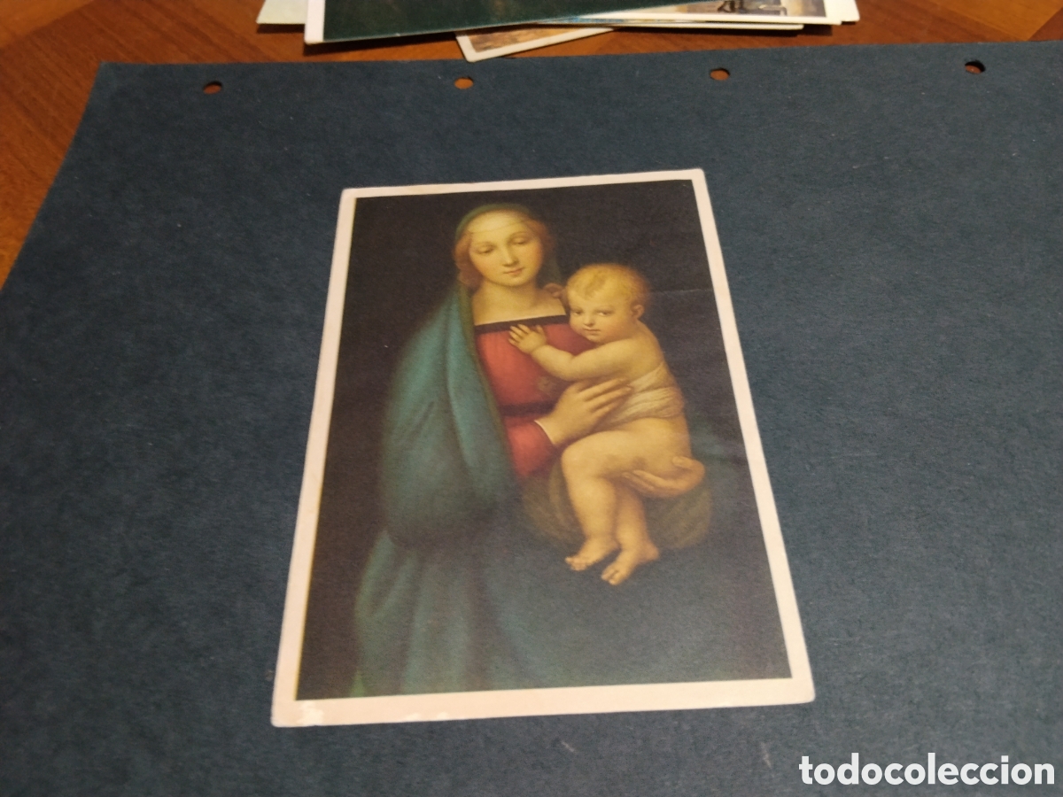 Postales: Postal antigua arte religioso Madonna del Granduca