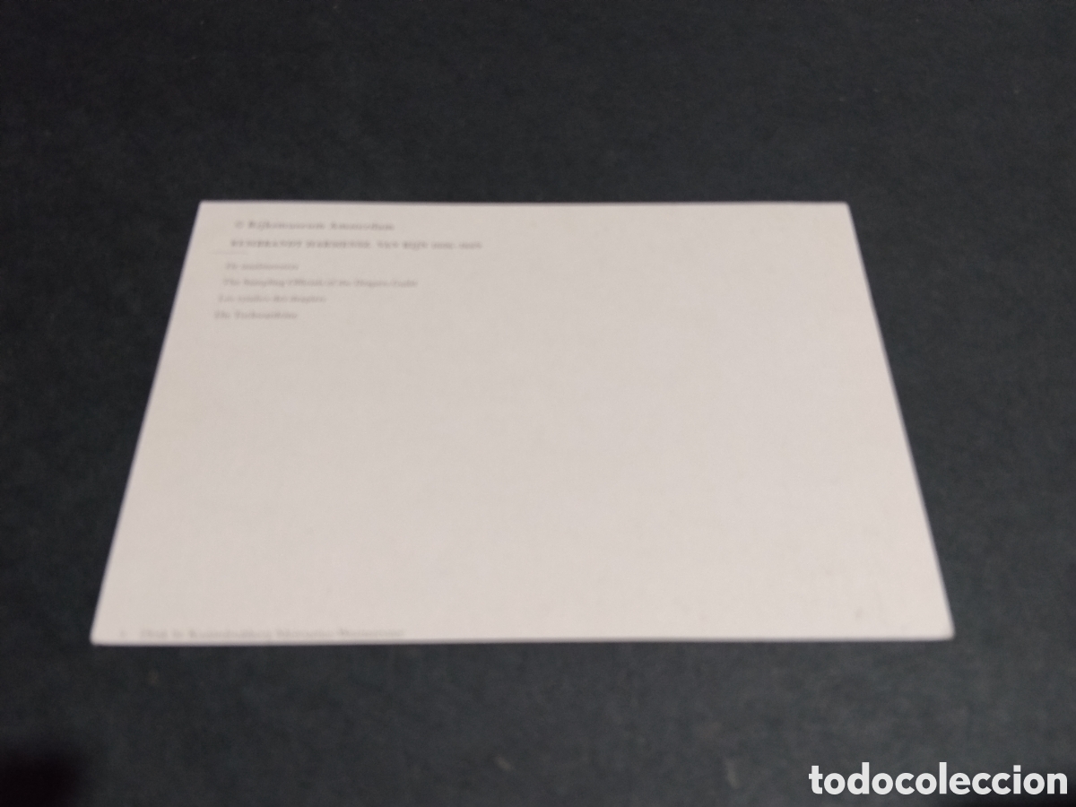 Postales: Postal arte rembrandt - Foto 2