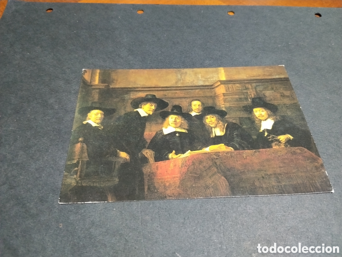 Postales: Postal arte rembrandt