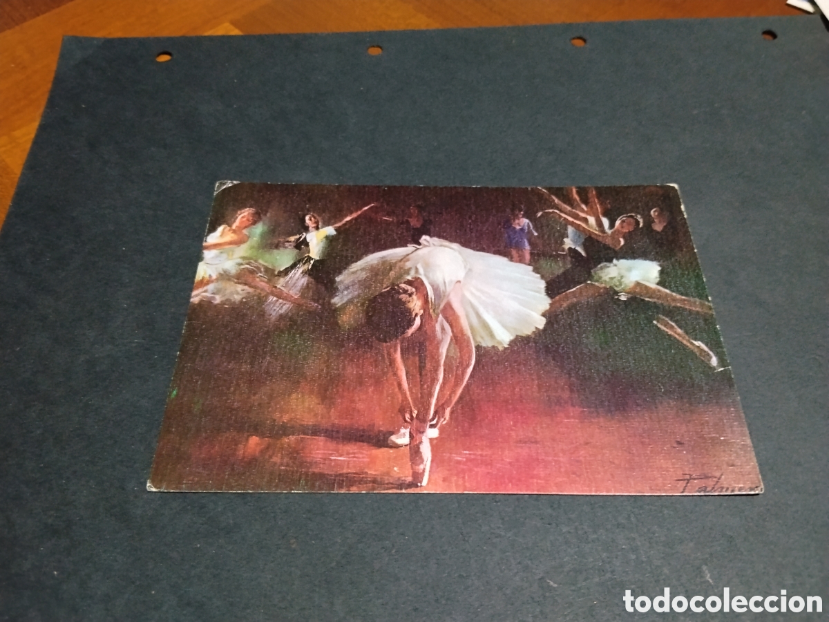 Postales: Postal arte ensayo, maestro palmero