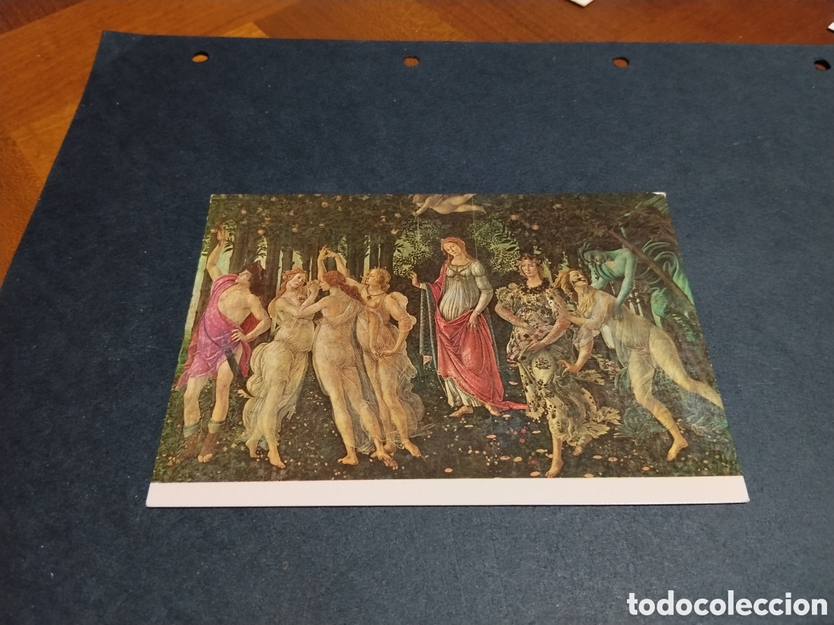 Postales: Postal Florencia, Botticelli