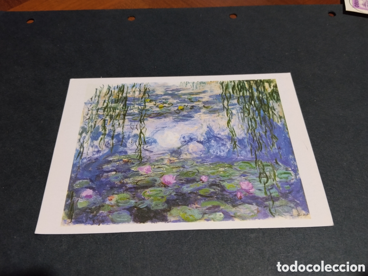 Postales: Postal arte Claude monet