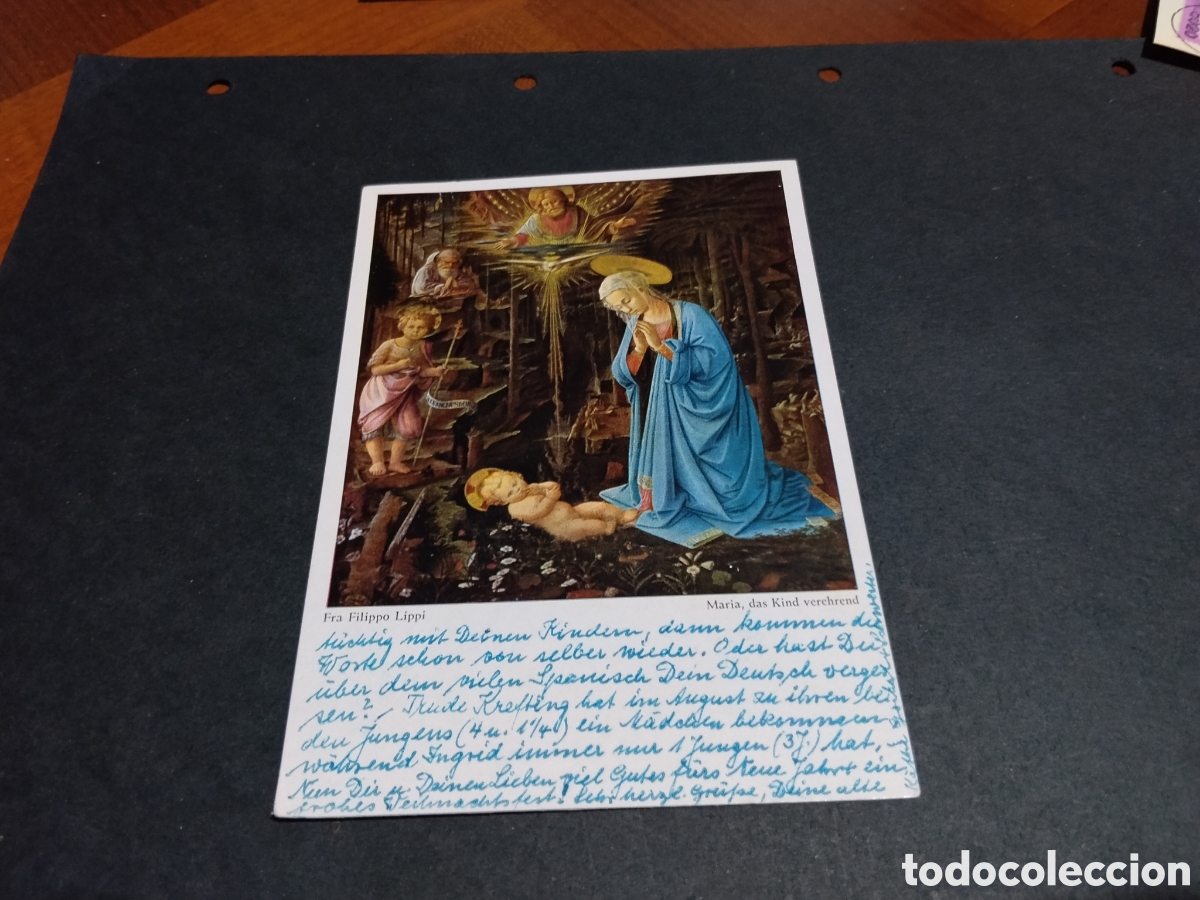 Postales: Postal arte religioso filippo lippi