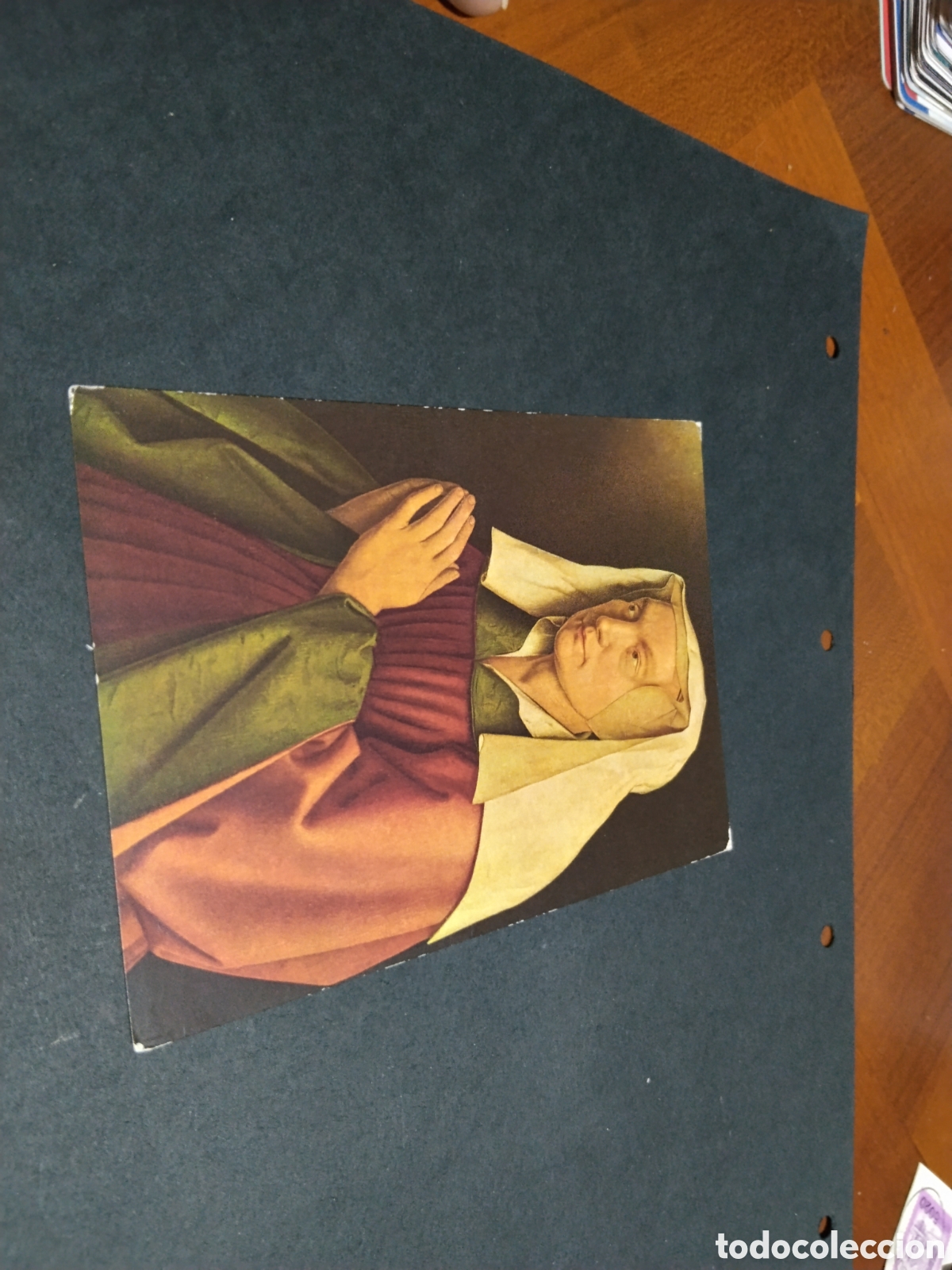 Postales: Postal arte religioso van eyck