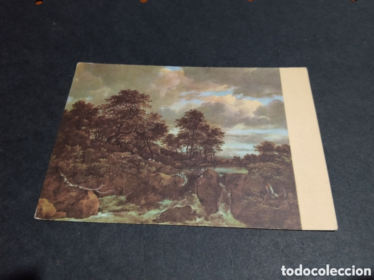 Postales: Postal arte dibujo paisaje