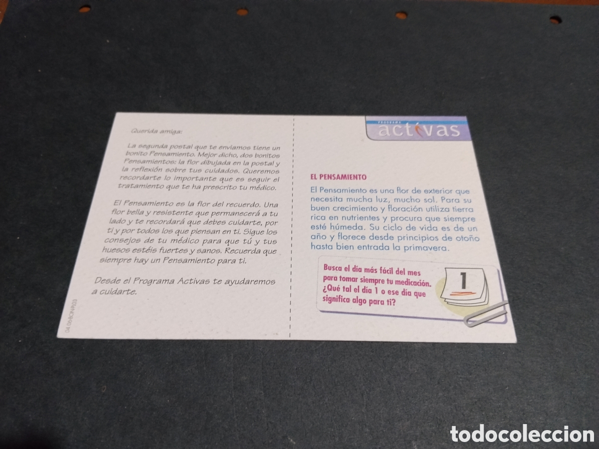 Postales: Postal arte programa activas - Foto 2