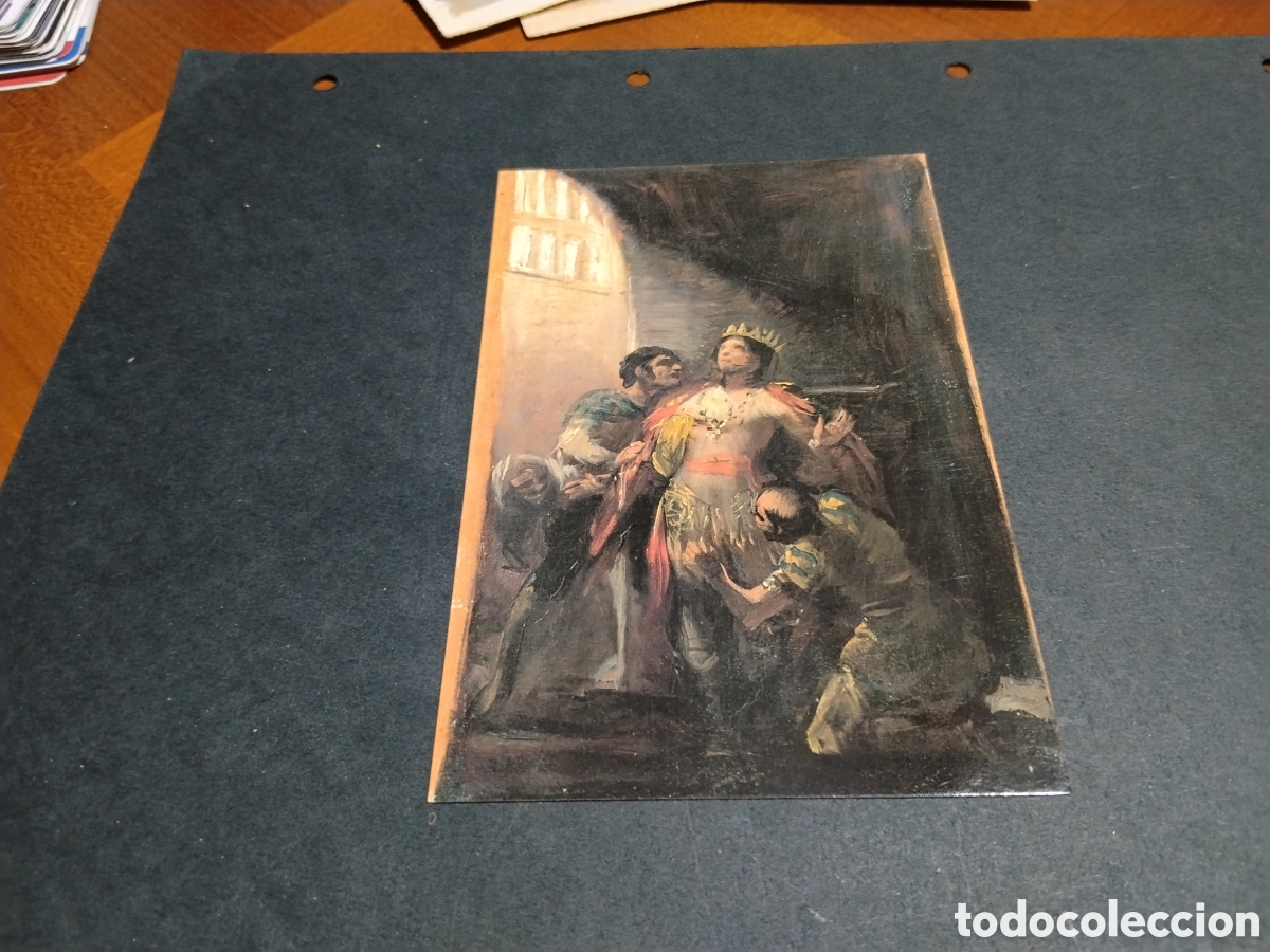 Postales: Postal arte fundaci&oacute;n L&aacute;zaro Galdiano, Francisco Goya