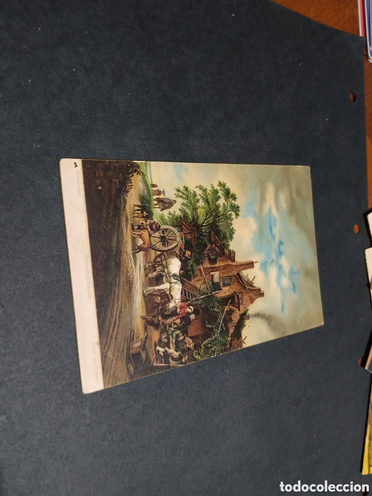 Postales: Postal antigua arte isack van ostade