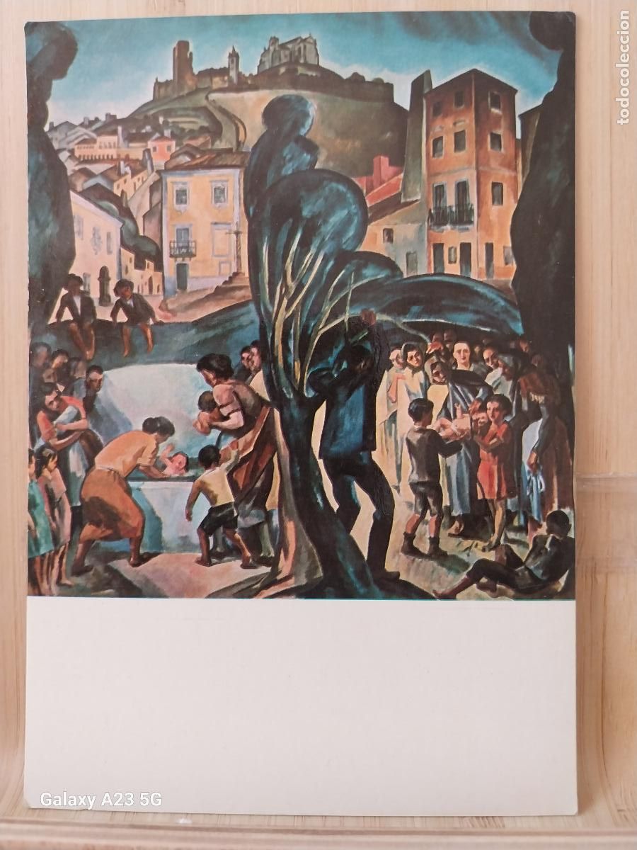 Postales: DORDIO GOMES COL ARRAIOLAS ED JUNTA EVORAA SC ORIGINAL ARTE