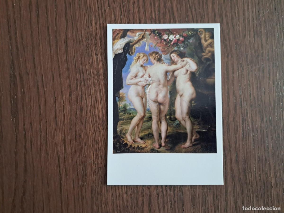 Postales: postal de cuadro, pintura, museo del prado, las tres gracias, Rubens, a&ntilde;o 2007.
