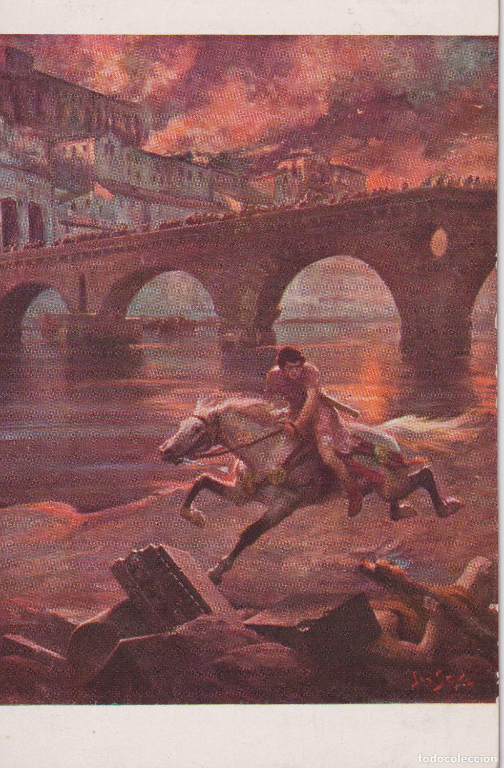 Postales: POSTAL DE LA OBRA DE JAN STYKA, EL GALOPE DE VINICIUS &ndash; I.LAPINA 442 &ndash; S/C