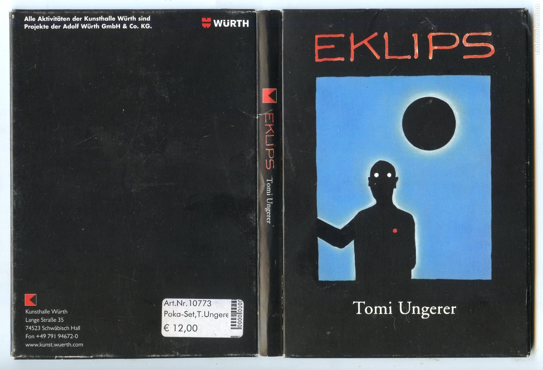 Postales: Carpetilla Eklips con 17 postales (de 20) de Tomi Ungerer, Museum W&uuml;rth 2010