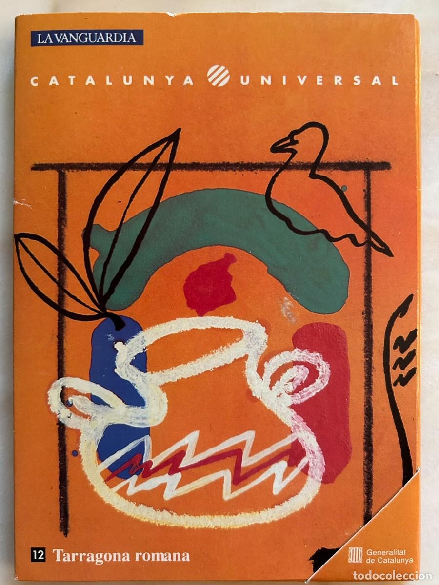 Postales: TARRAGONA ROMANA - CATALUNYA UNIVERSAL LA VANGUARDIA - CARPETA + LIBRITO + 3 POSTALES - 1990