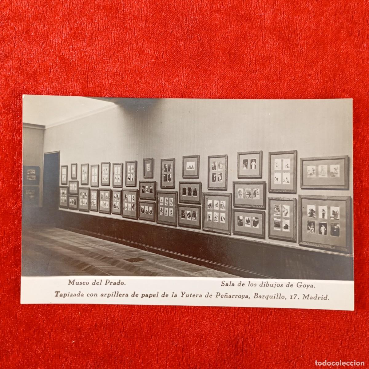 Postales: POSTAL - SALA DE LOS DIBUJOS DE GOYA - MUSEO DEL PRADO - C. 1900 - HAUSER Y MENET - RAR&Iacute;SIMA / 2044