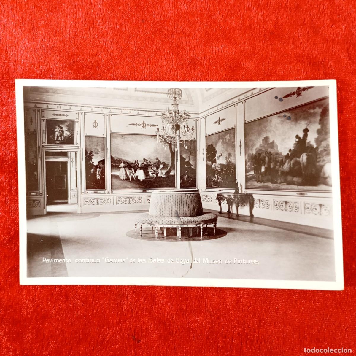 Postales: POSTAL - PAVIMENTO CONTINUO GAMMA DE LAS SALAS DE GOYA AL MUSEO DE PINTURAS - RAR&Iacute;SIMA / 2146