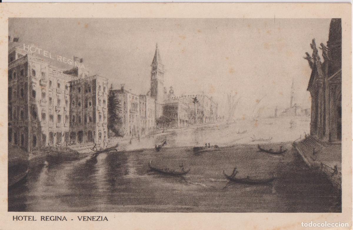 Postales: ITALIA, VENEZIA, HOTEL REGINA - GV - S/C