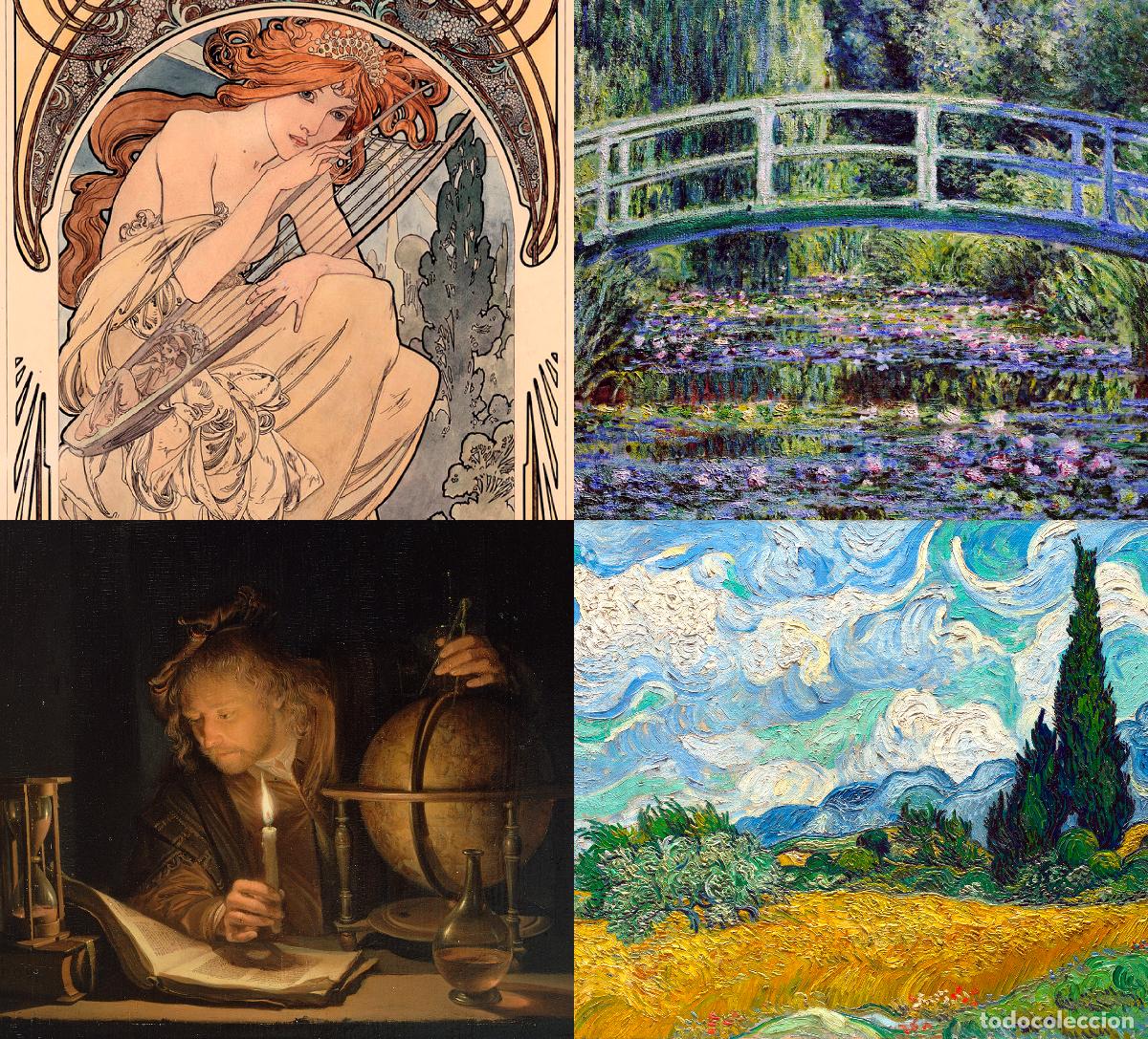 Postales: Lote de 30 Postales a Elegir de Nuestro Cat&aacute;logo. Arte, Modernismo Impresionismo Escritores Ciudades