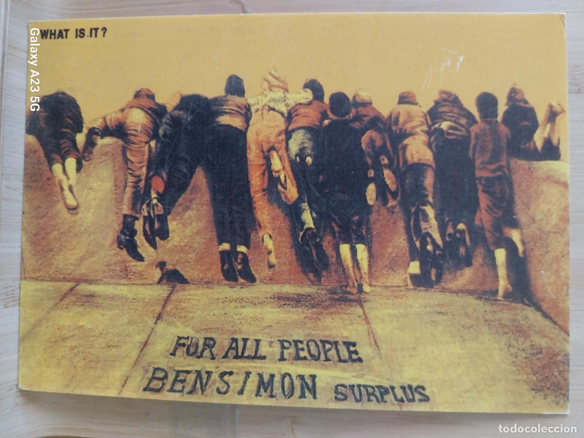 Postales: FOR ALL PEOPLE BENSIMON SURPLUS ED FULL COLOR SC ORIGINAL