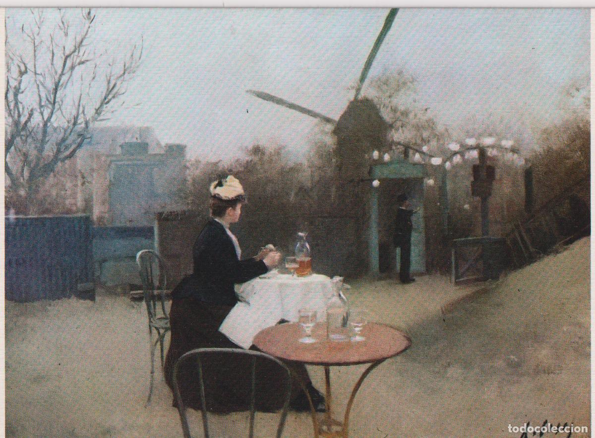Postales: POSTAL DE LA OBRA DE RAM&Oacute;N CASAS, PLEIN AIR &ndash; MUSEU D'ART MODERN &ndash; S/C