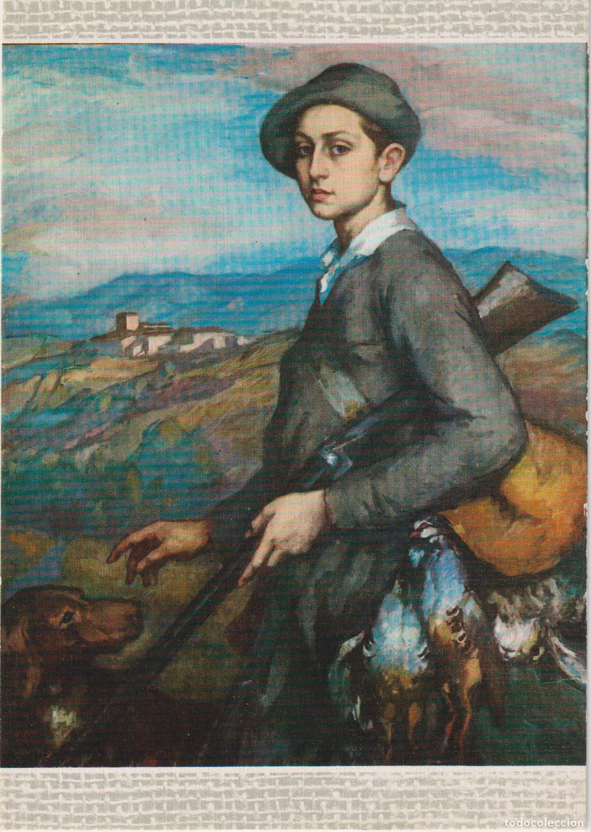 Postales: POSTAL DE LA OBRA DE RICARDO CANALS, EL CAZADOR (EL HIJO DEL ARTISTA) &ndash; ESCUDO DE ORO N&ordm;19 &ndash; S/C