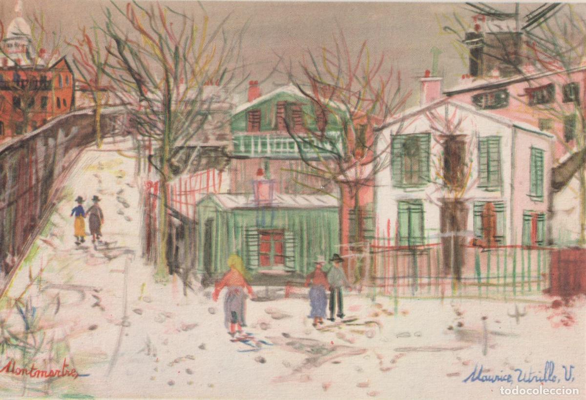Postales: POSTAL DE LA OBRA DE M.UTRILLO, LE MAQUIS DE MONTMARTRE &ndash; FERNAND HAZAN 132 &ndash; S/C