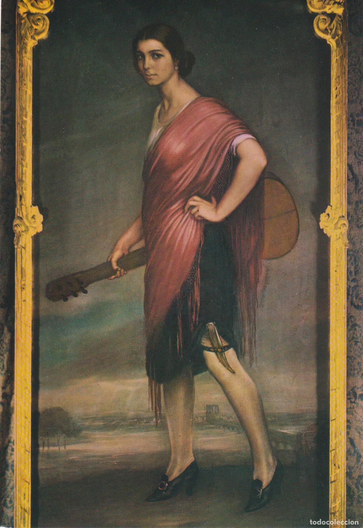 Postales: POSTAL DE LA OBRA DE ROMERO DE TORRES, LA COPLA &ndash; MUSEO ROMERO DE TORRES &ndash; S/C
