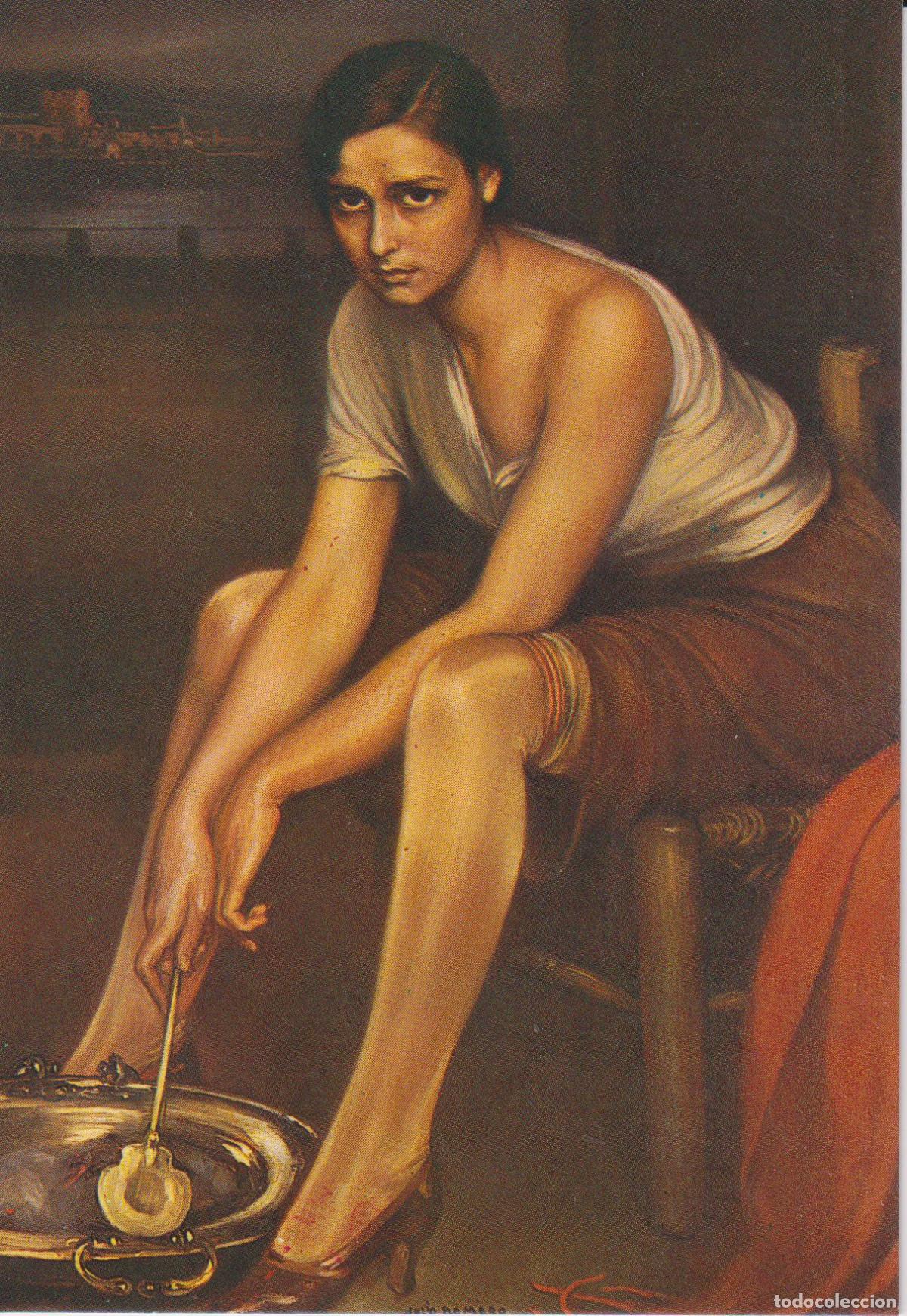 Postales: POSTAL DE LA OBRA DE ROMERO DE TORRES, CHIQUITA PICONERA &ndash; V.M. DE PRADO EGUILAZ 411 &ndash; S/C