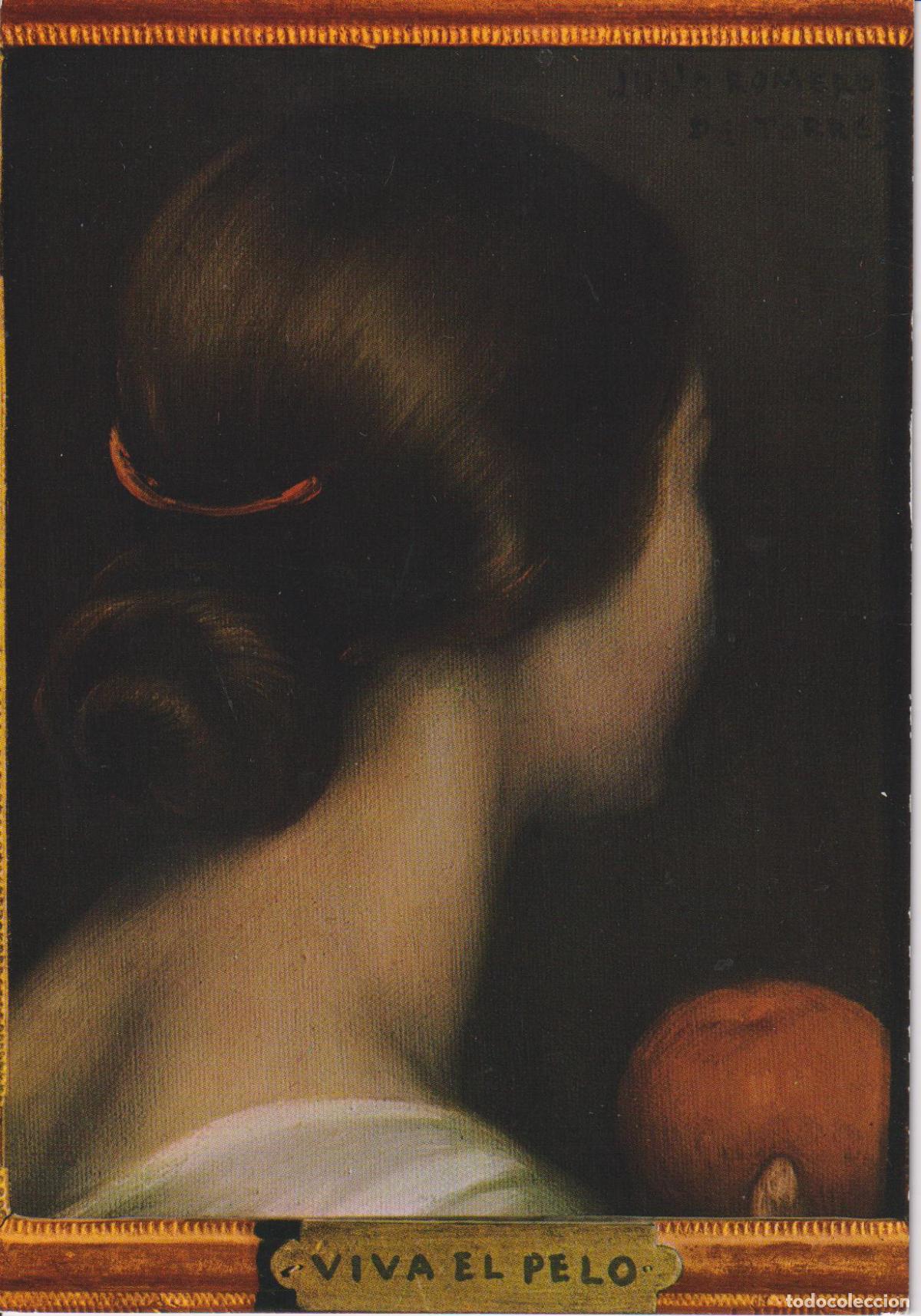 Postales: POSTAL DE LA OBRA DE ROMERO DE TORRES, VIVA EL PELO &ndash; MUSEO ROMERO DE TORRES &ndash; S/C
