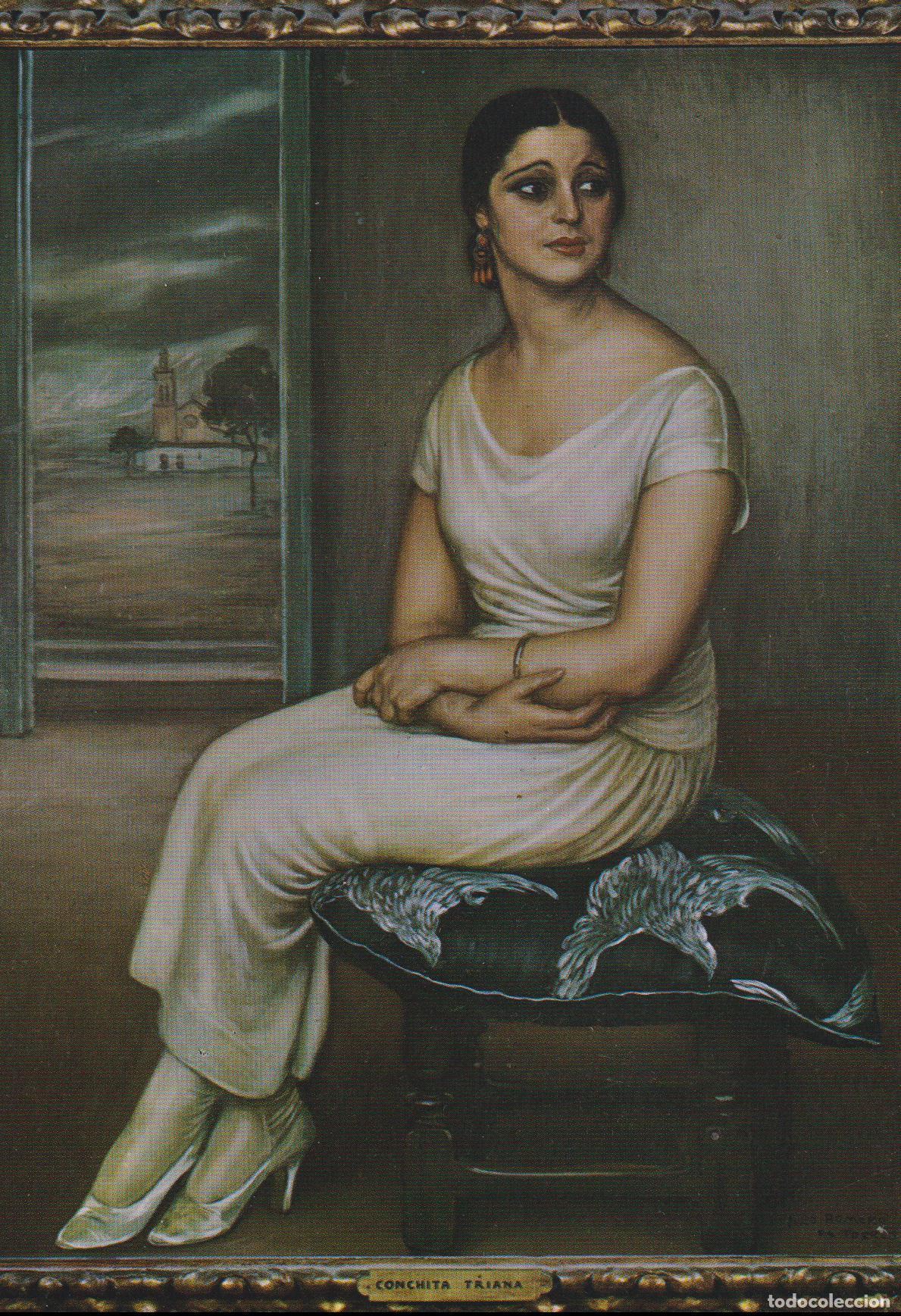 Postales: POSTAL DE LA OBRA DE ROMERO DE TORRES, CONCHITA TRIANA &ndash; MUSEO ROMERO DE TORRES &ndash; S/C