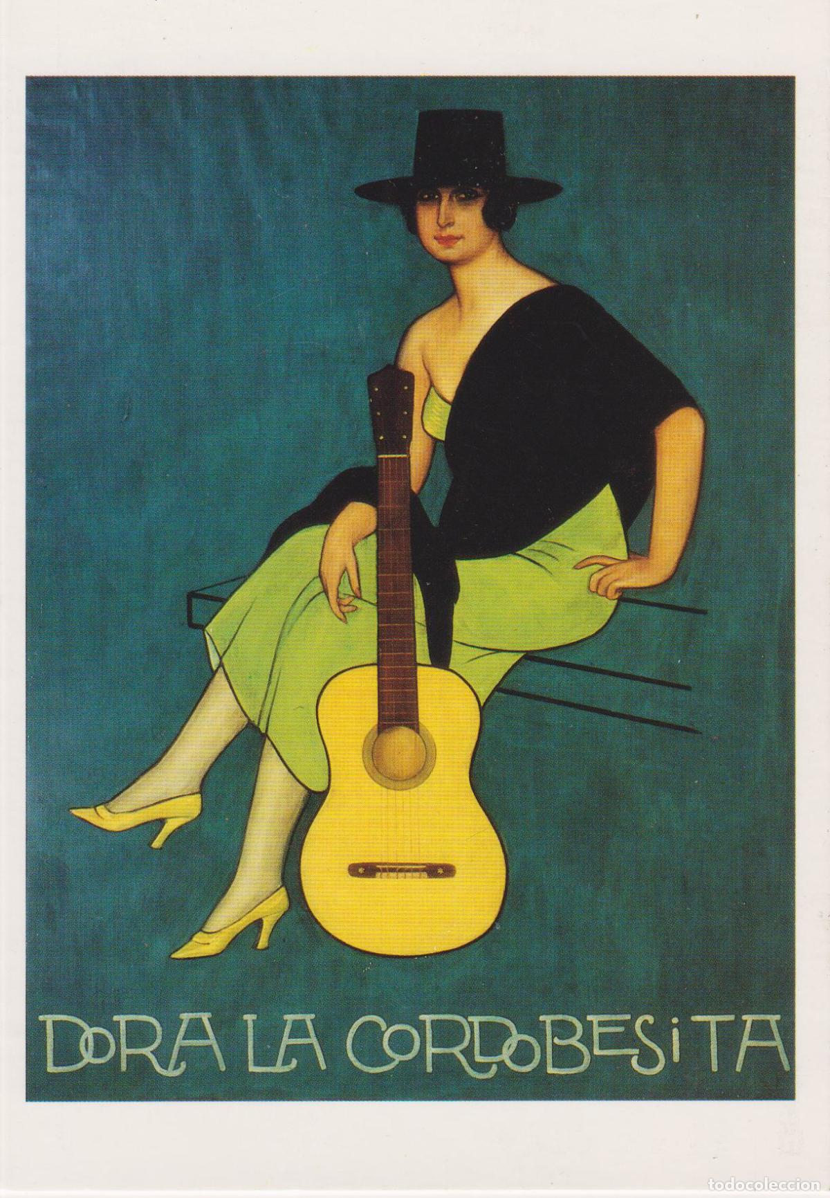 Postales: POSTAL DE LA OBRA DE ROMERO DE TORRES, CARTEL PARA DORA LA CORDOBESITA (1919/20) &ndash; ELECTA &ndash; S/C