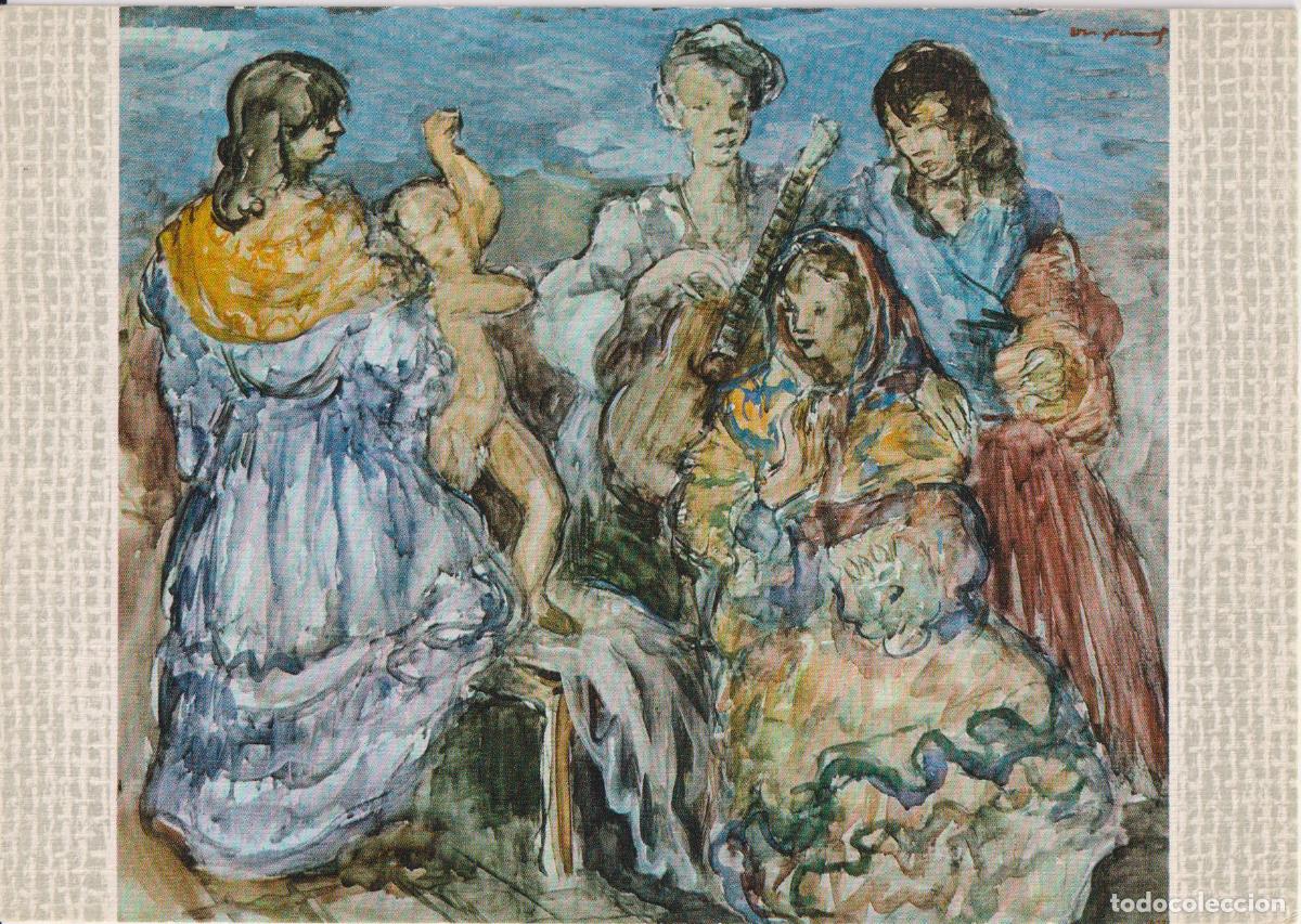 Postales: POSTAL DE LA OBRA DE PEDRO CREIXAMS, GITANAS &ndash; ESCUDO DE ORO N&ordm;10 &ndash; S/C